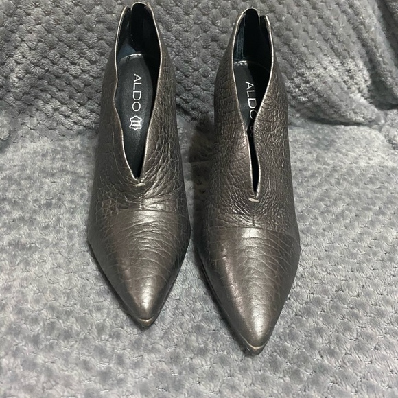 Aldo’s Metallic Booties - Picture 1 of 5